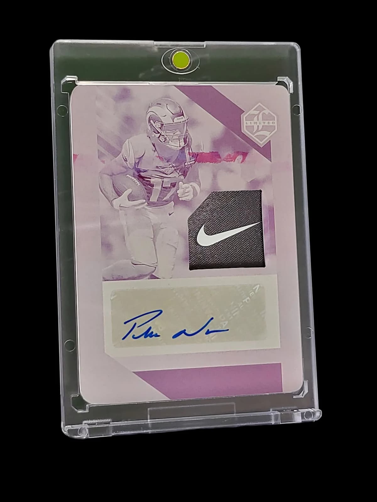 2024 Panini  Puka Nacua #128 Magenta Plate Printing Plate Nike Swoosh Patch 1/1