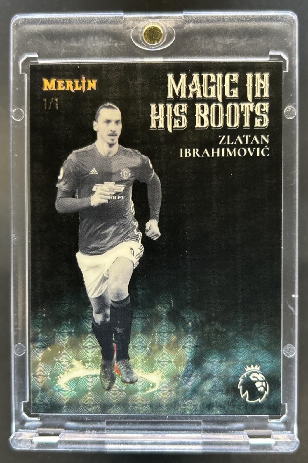 2026 Topps Merlin Zlatan Ibrahimovic Magic In His Boots SuperFractor #1/1