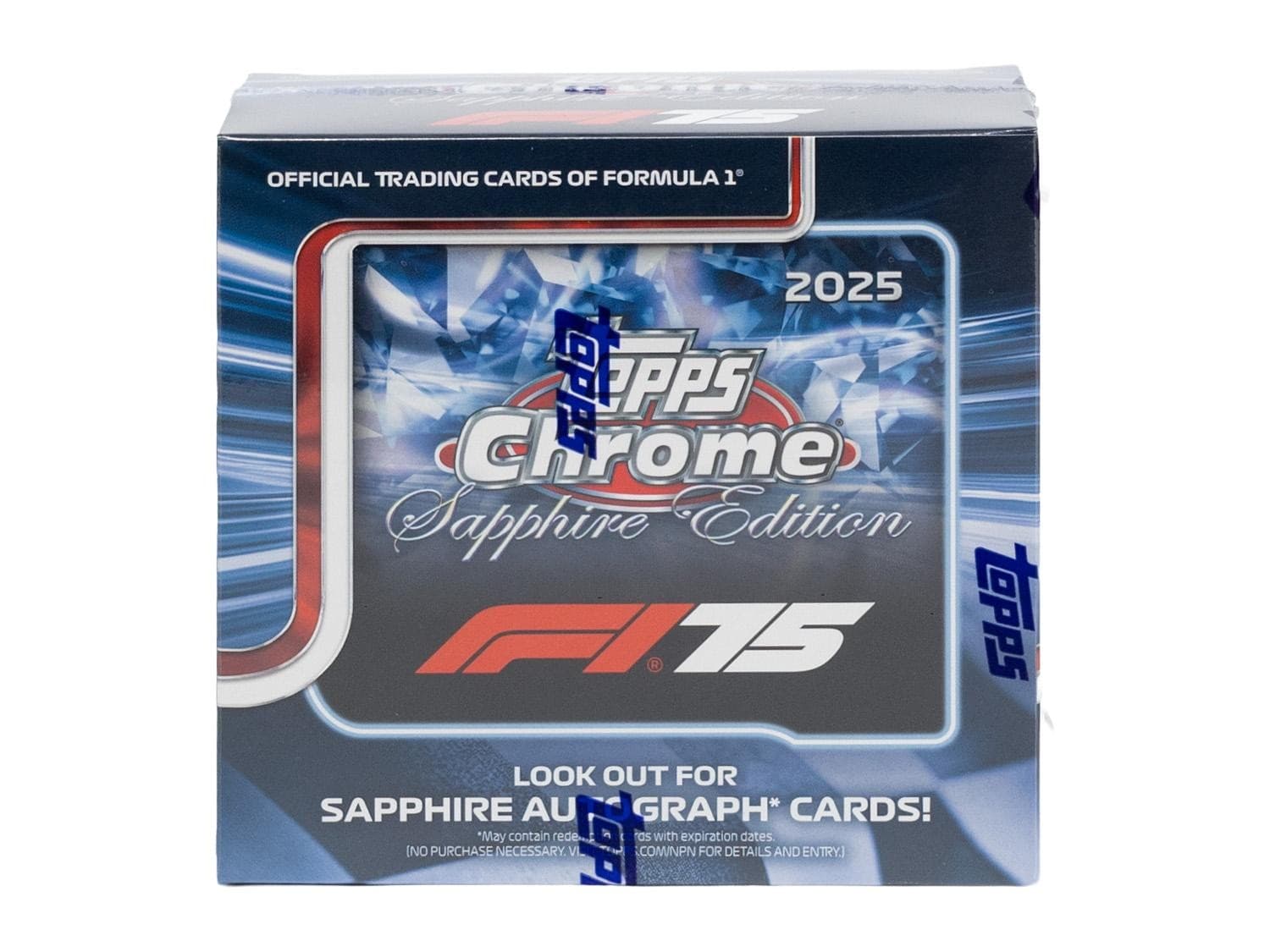 2025 TOPPS CHROME F1 FORMULA 1 SAPPHIRE EDITION BOX
