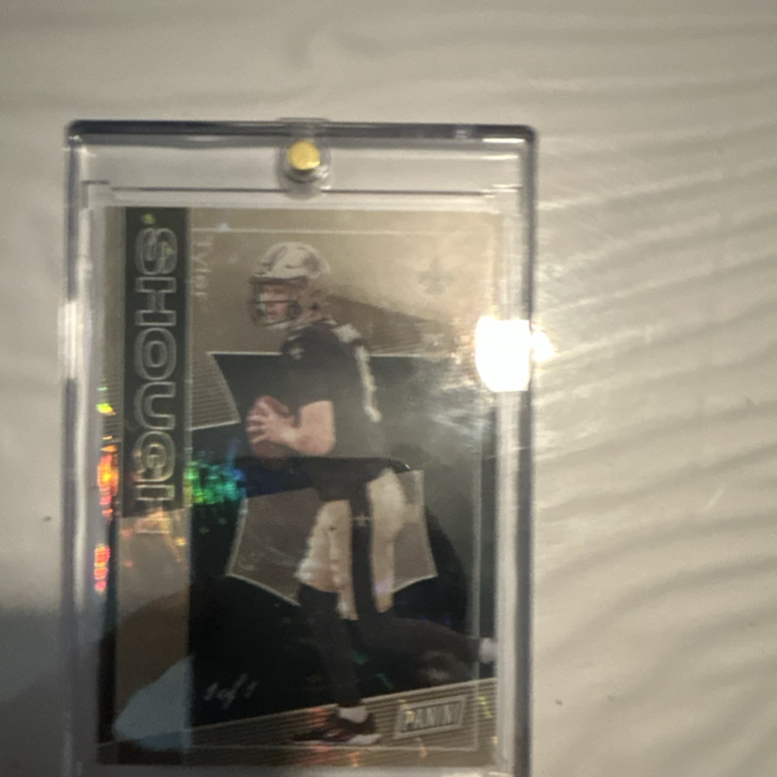 Panini Tyler Shough New Orleans Saints national Variety 1/1 RC Card #SC17