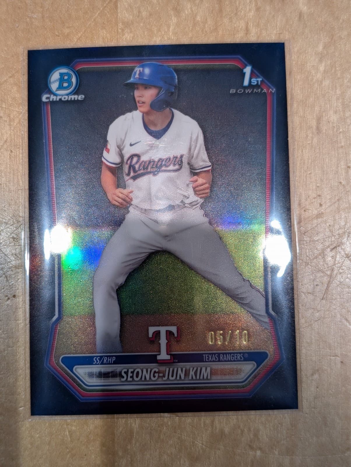 Seong Jun Kim Chrome True Black /10 Bowman Baseball 2026