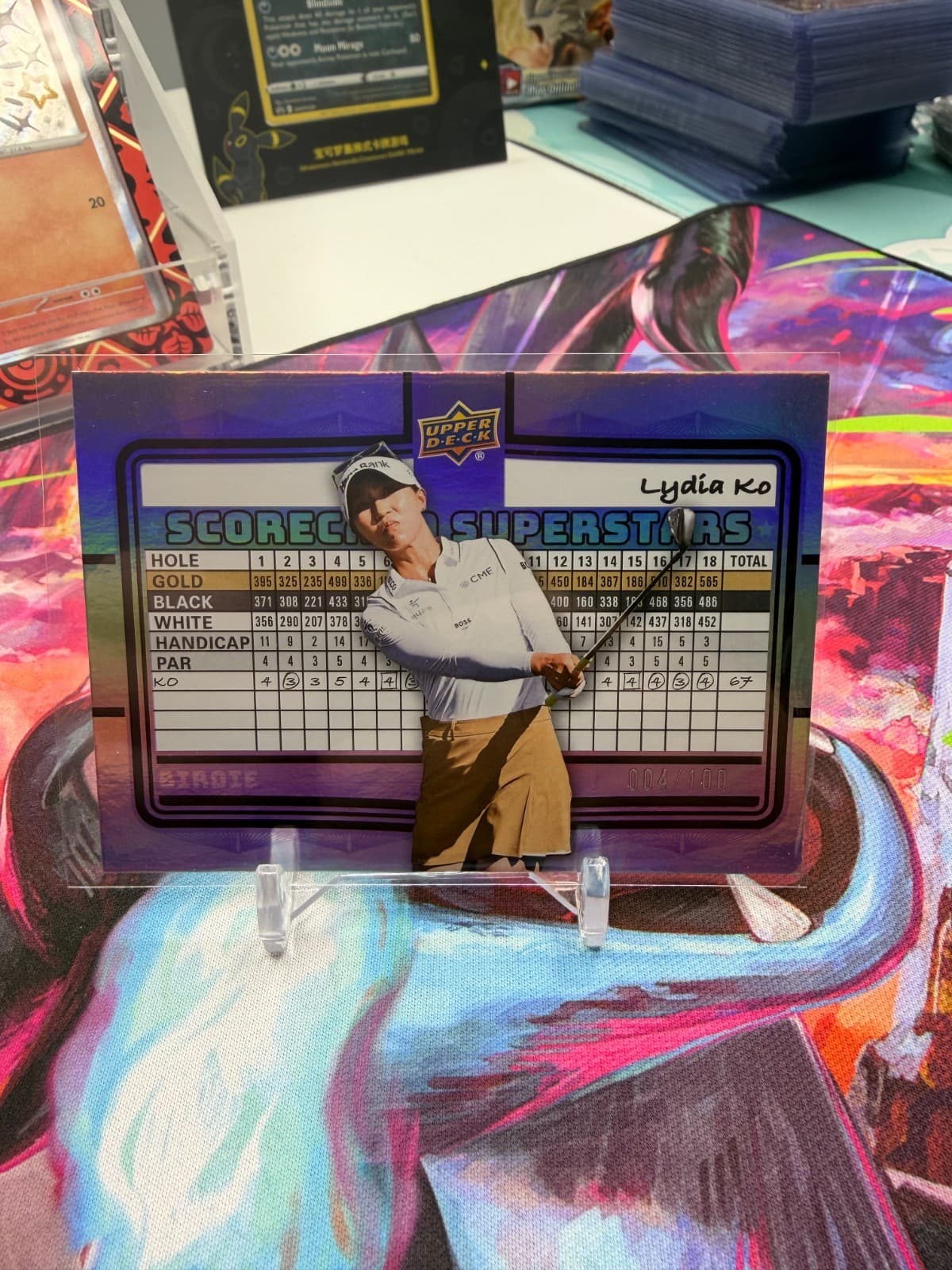 2026 Upper Deck Golf Lydia Ko #SS-20 Scorecard Superstars Birdie /100