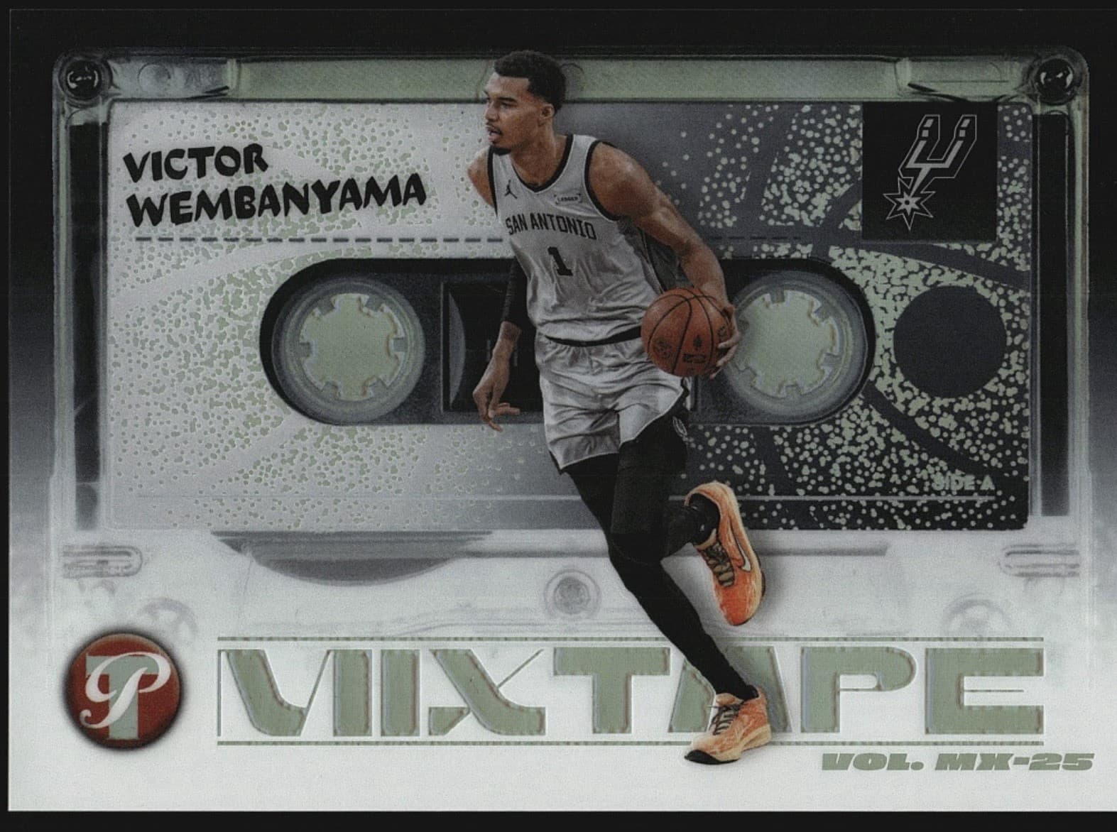 2025-26 Topps Pristine Victor Wembanyama Mixtape SSP Card # VOL-25 Case Hit