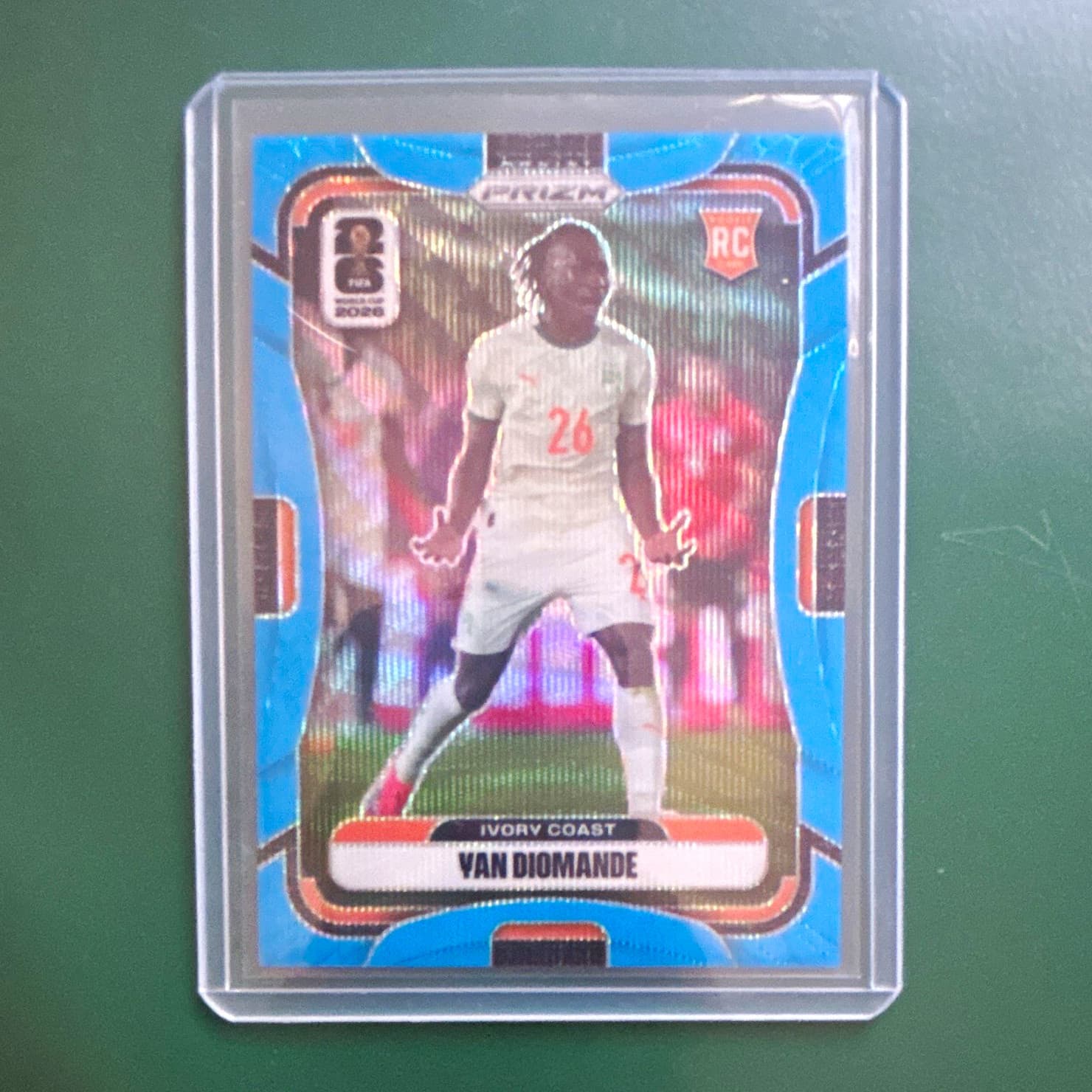 2026 Panini Prizm FIFA World Cup Van Diomande Ivory Coast #257 RC /225