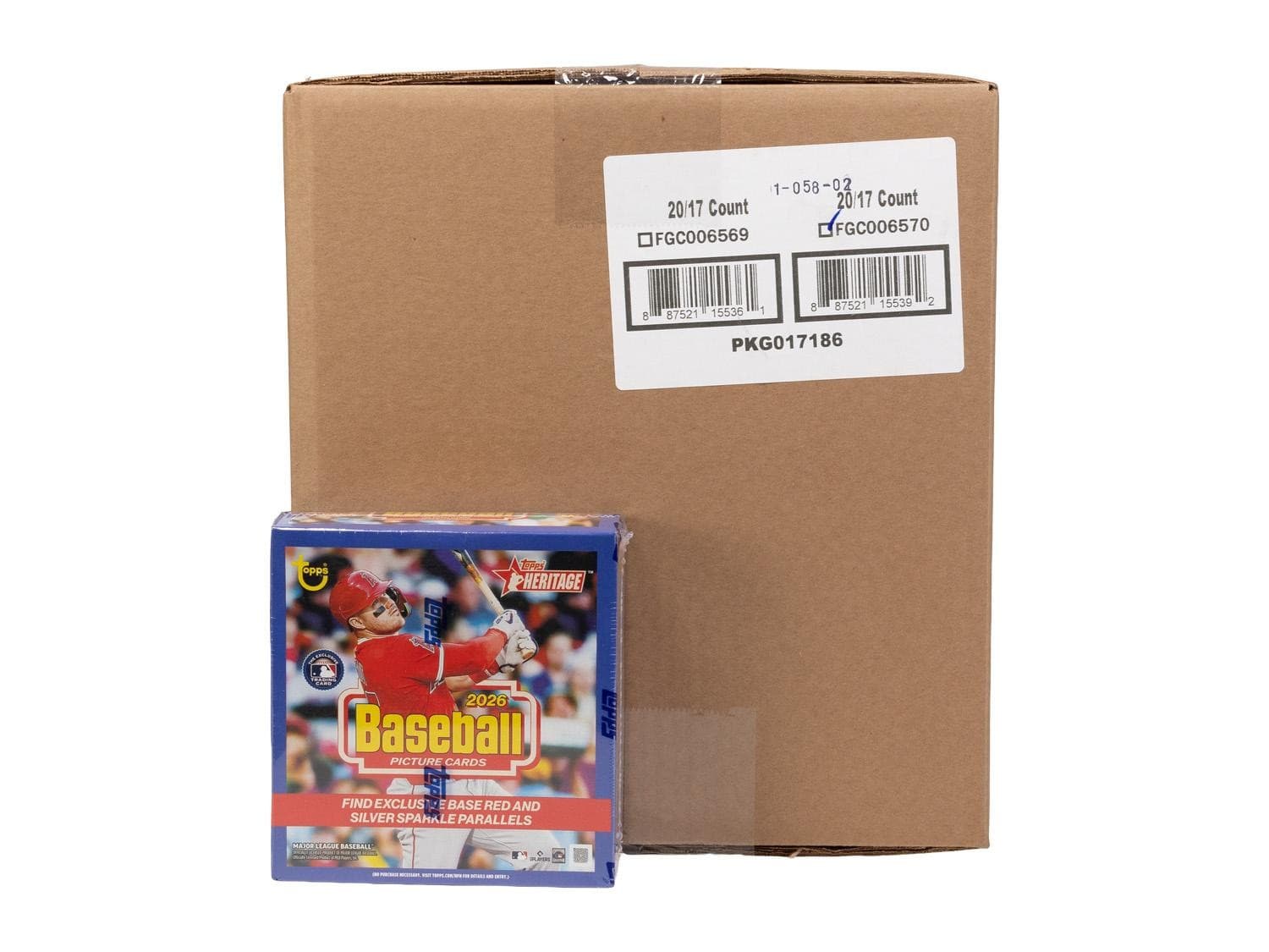 2026 TOPPS HERITAGE BASEBALL MEGA 20-BOX CASE