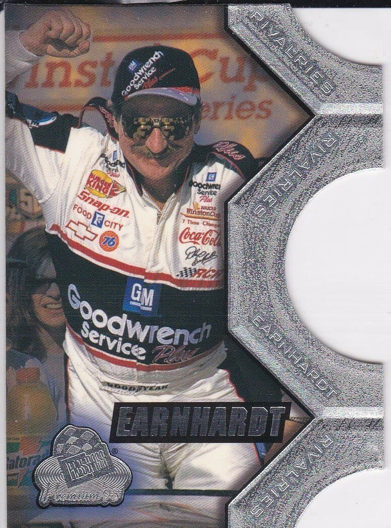 DALE EARNHARDT Nascar Racing RARE 1998 Press Pass Premium DIE-CUT INSERT CARD