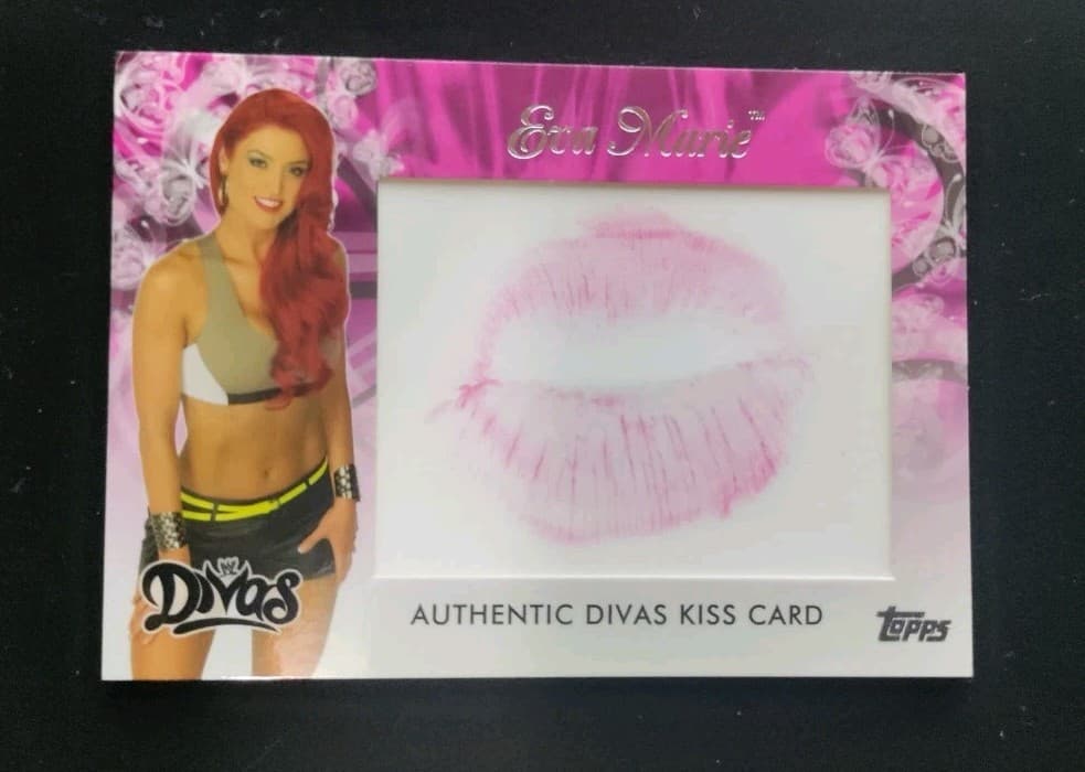 Eva Marie 2014 WWE Topps Kiss Card 