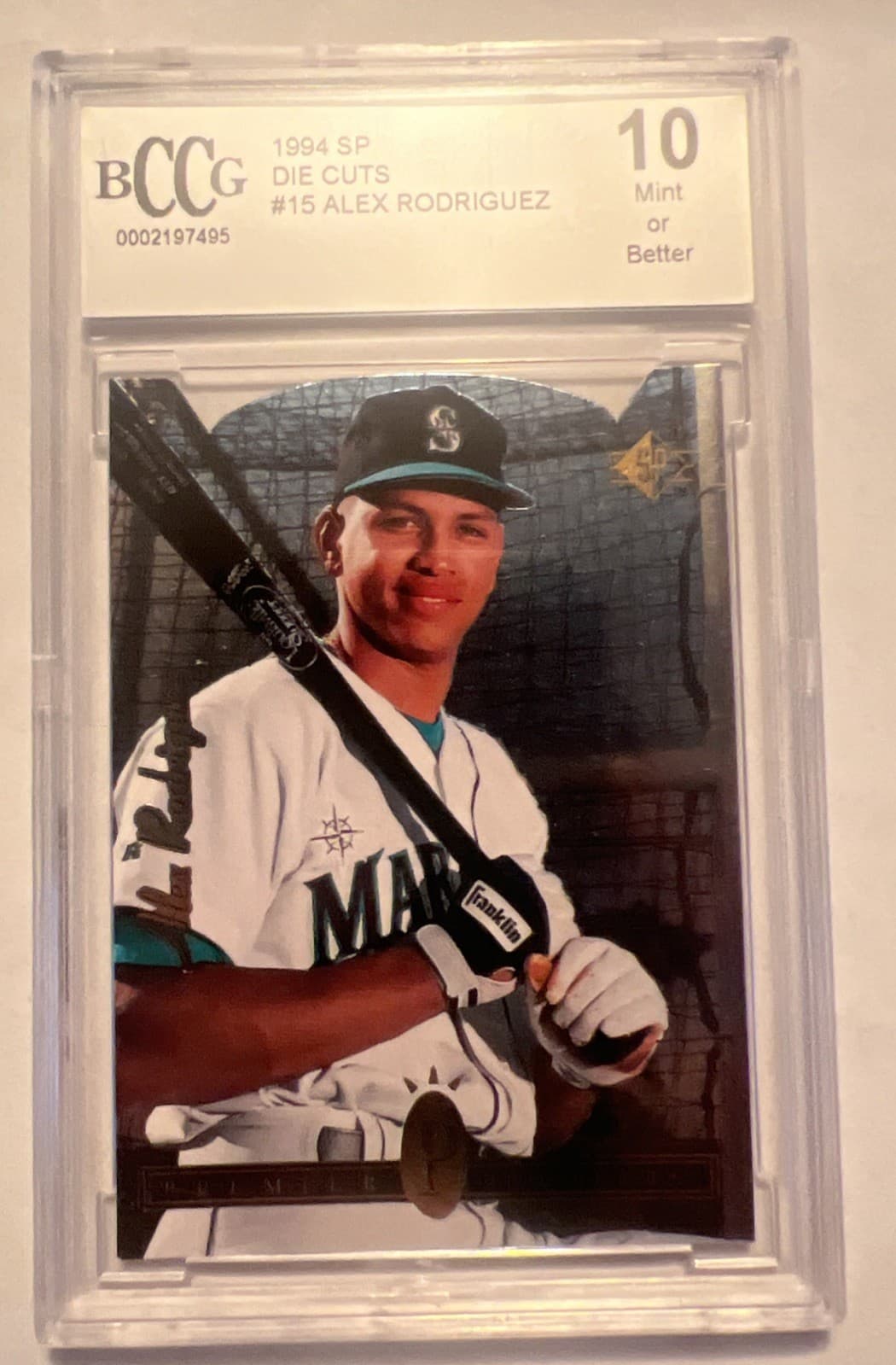 1994 Upper Deck SP - Premier Prospects Alex Rodriguez #15 Die-Cut (RC)