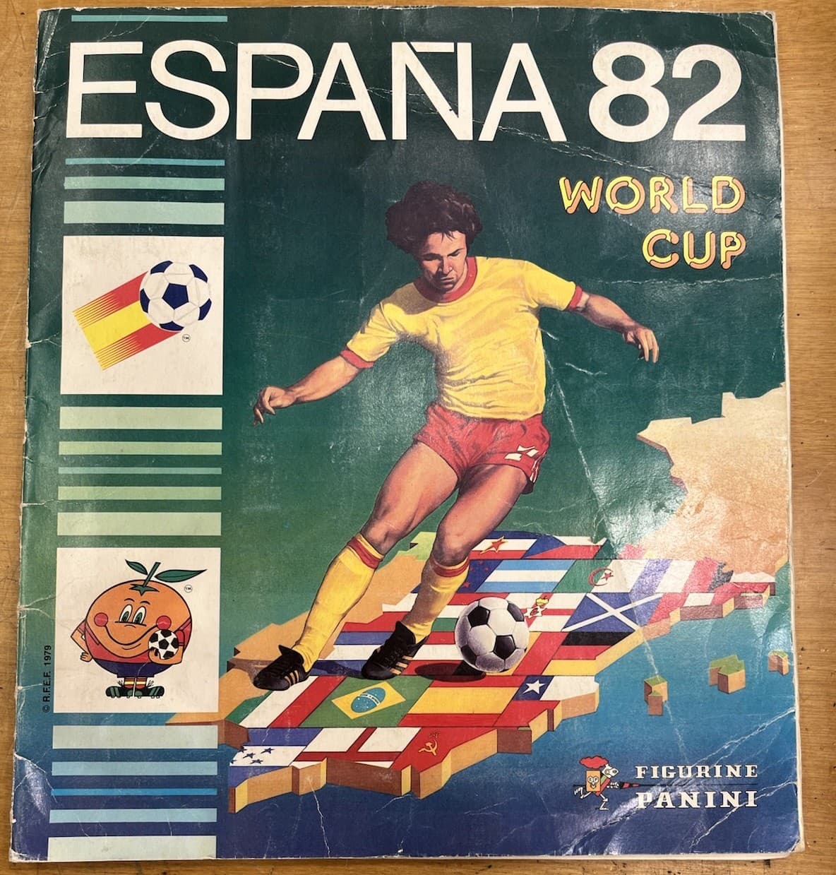 Panini Figure Album - SPANA 82 - World Cup - Original Complete