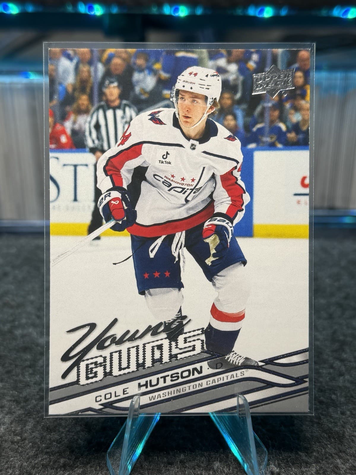 2026-27 Upper Deck Series 1 Hockey #223 Cole Hutson Young Guns RC