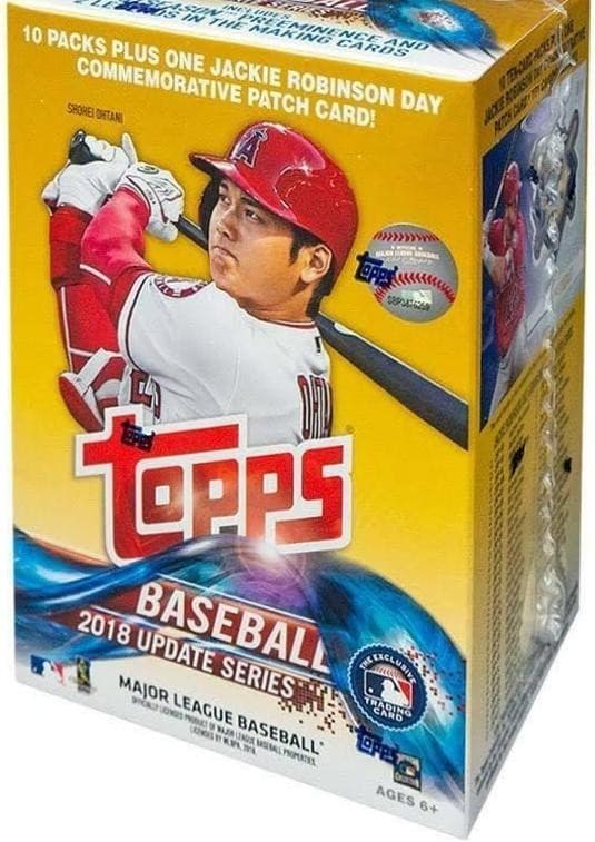 2018 Topps Update Baseball Blaster Box Factory Sealed