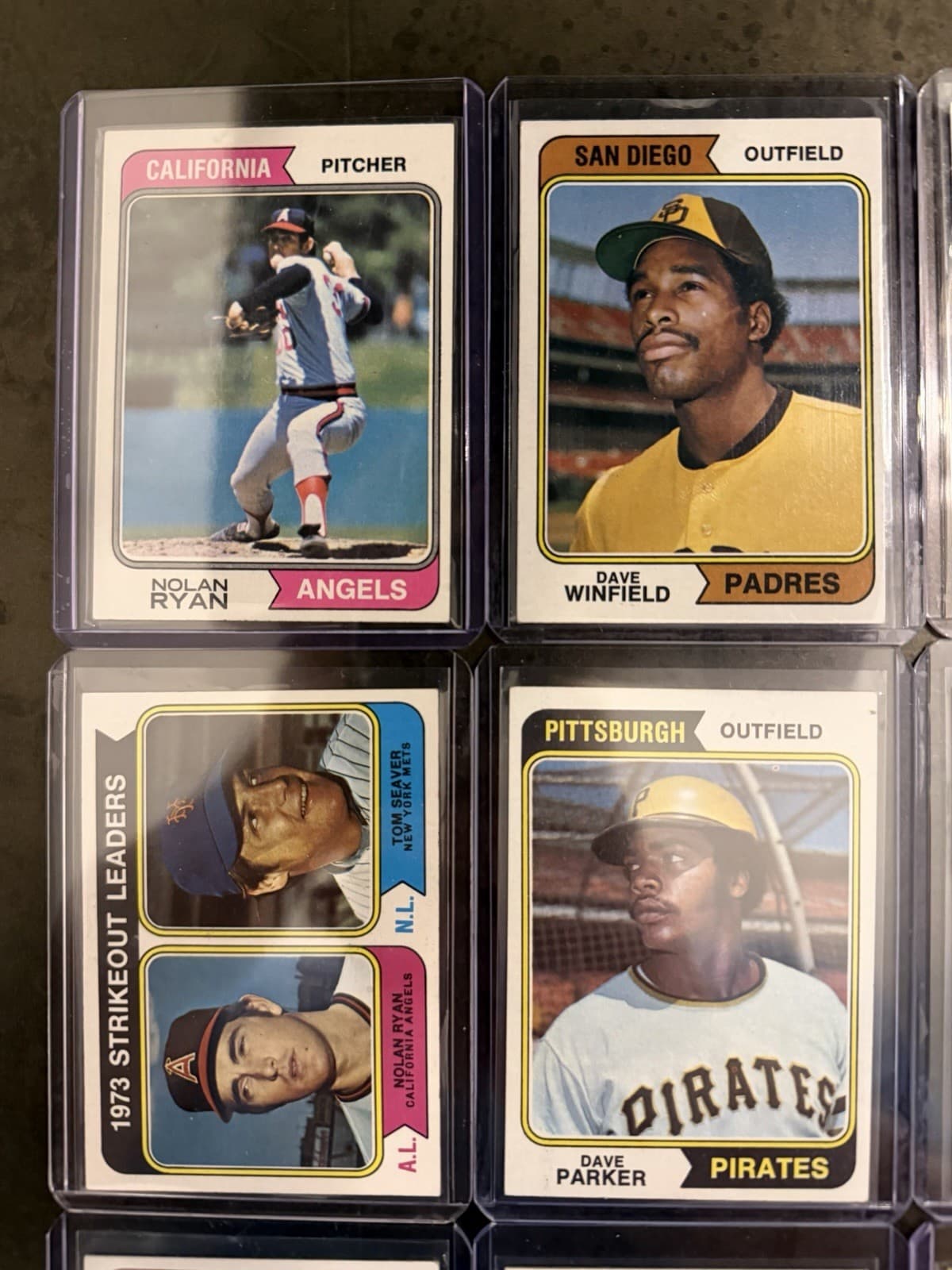 1974 Topps Baseball Complete Set Of 660 Cards ~EX-MT Incl Traded & Team List
