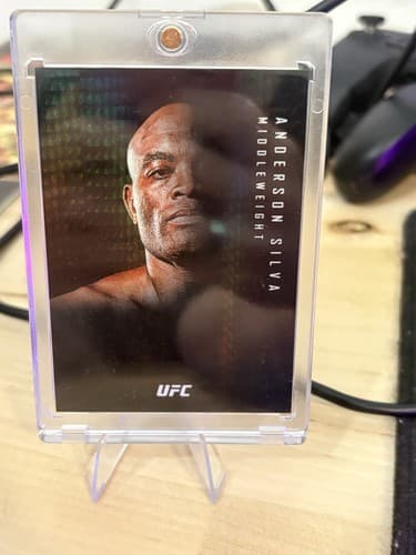 2025 Topps Midnight UFC Anderson Silva 🕷️ Twilight TL-16 SSP case hit 