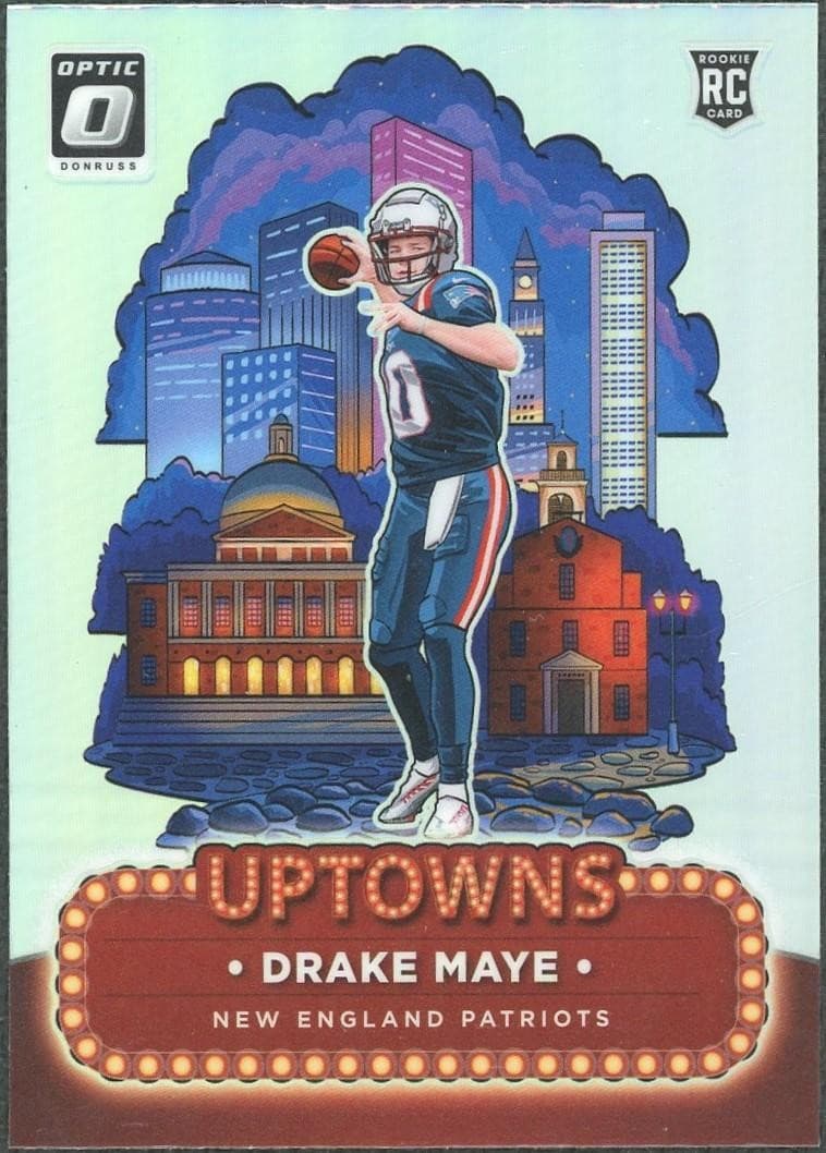 2024 Panini Donruss Optic Drake Maye Uptowns Rookie #4