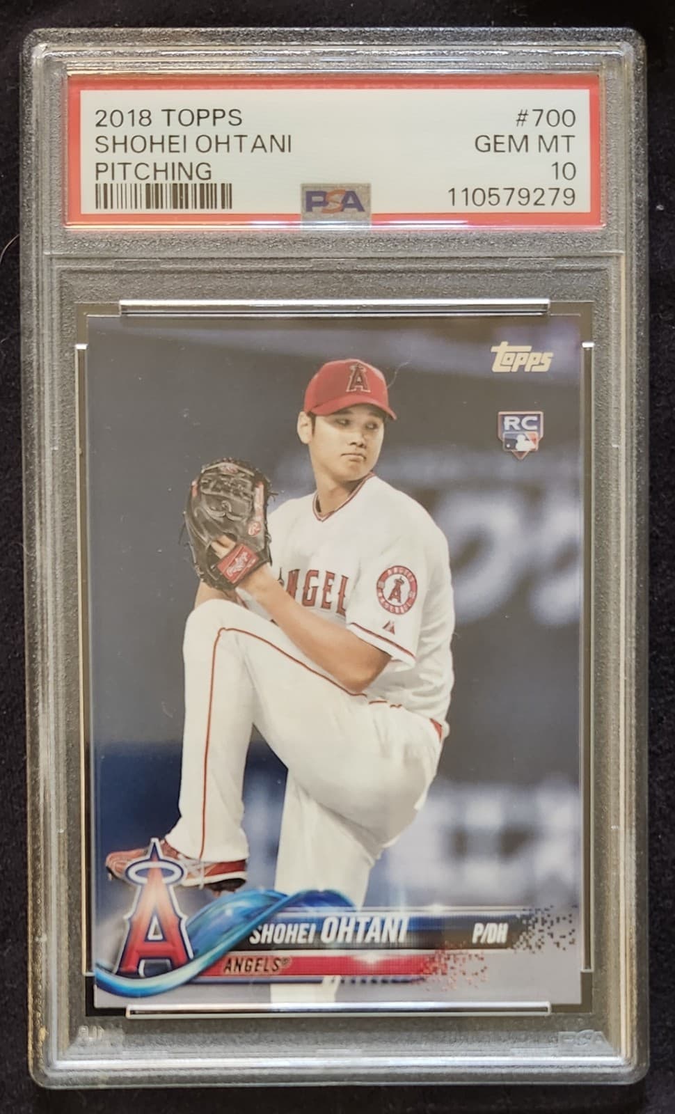 2018 Topps - Shohei Ohtani #700 White Jersey (RC) PSA 10 GEM MINT