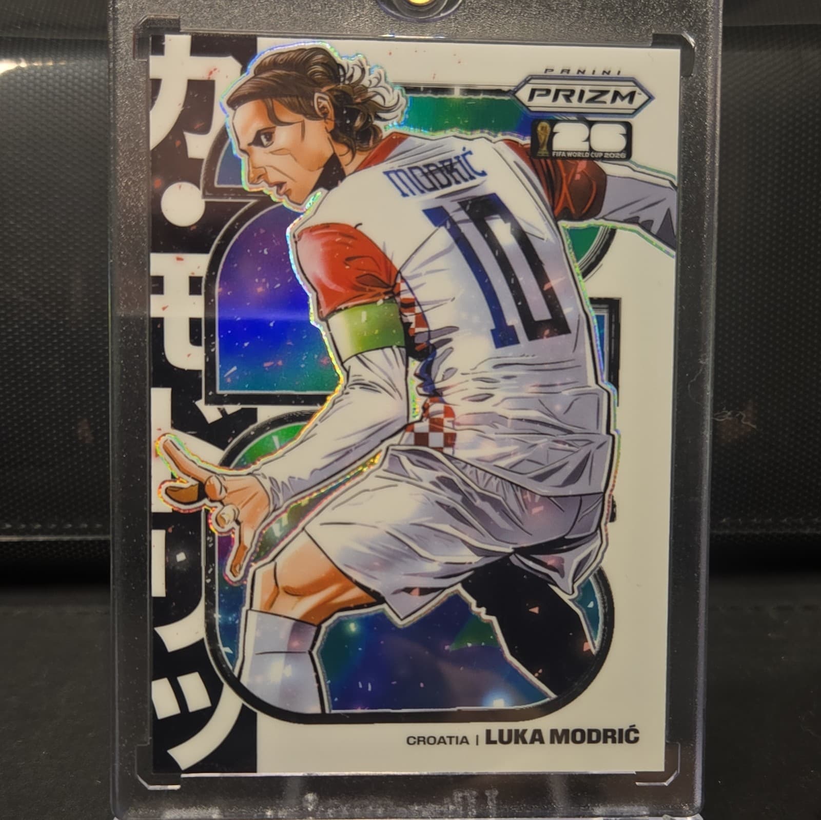 2026 Prizm FIFA World Cup Luka Modric MANGA Case Hit SSP CROATIA