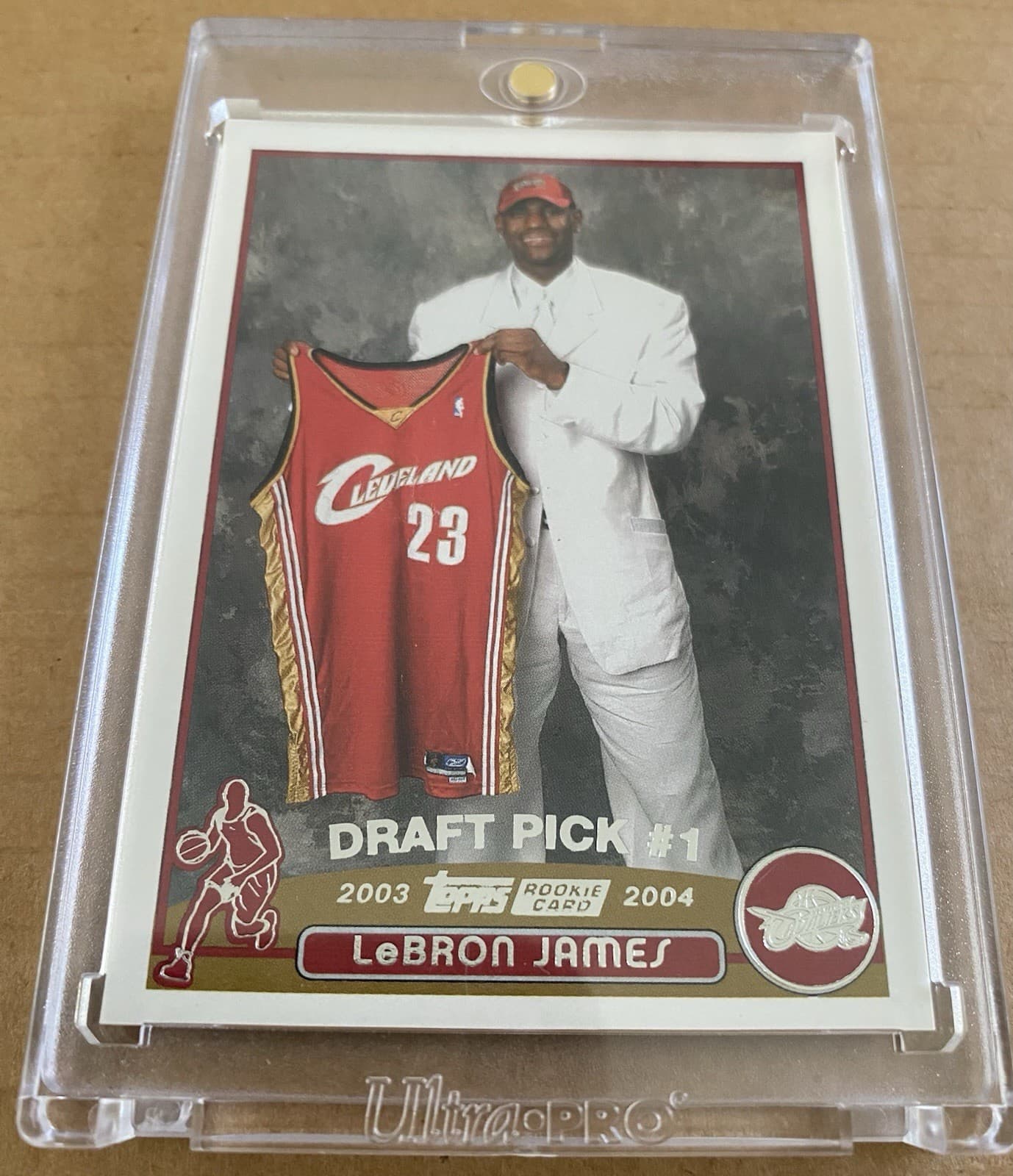 2003-04 Topps - Draft Pick LeBron James #221 (RC)