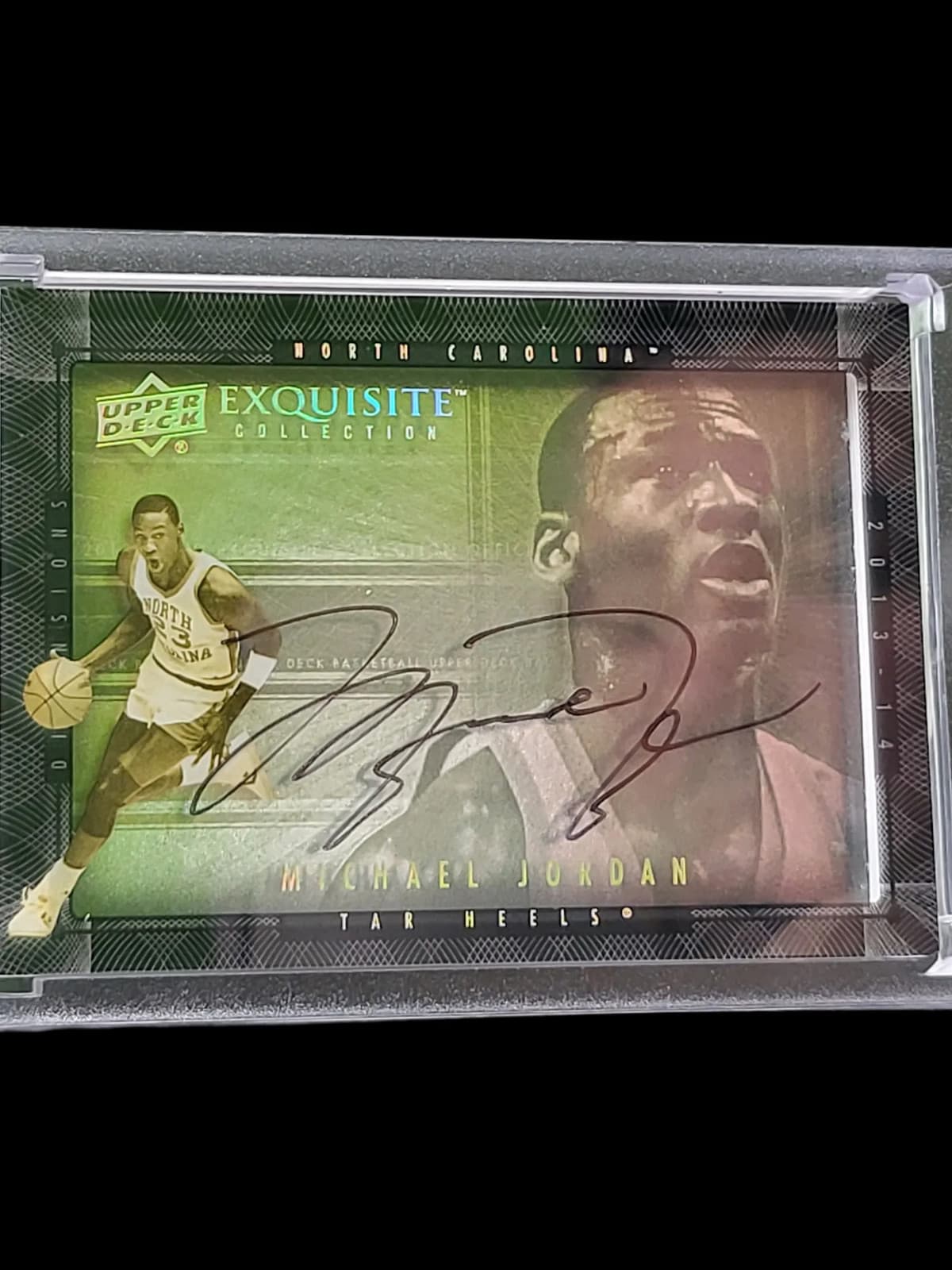 2014 Upper Deck Exquisite Collection Michael Jordan #D-MJ