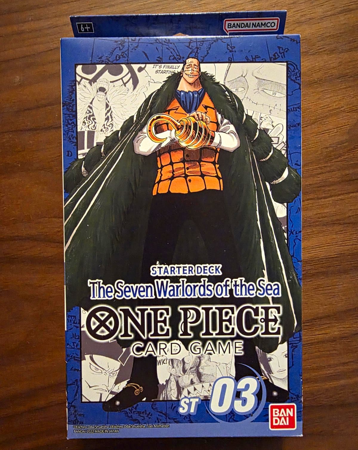 Bandai One Piece Card Game Starter Deck Seven Warlords ST-03 2022 Pre Errata