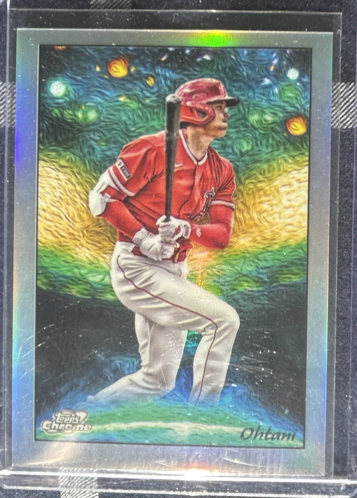 Shohei Ohtani 2023 Topps Cosmic Chrome #STN-2 Stars in the Night!! MVP!!! HOF!!!