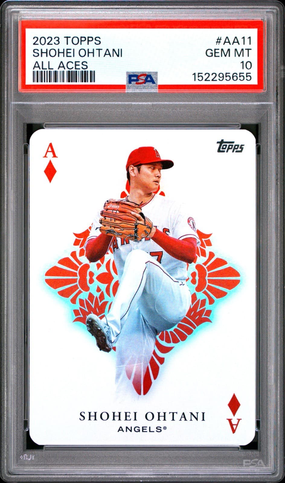 2023 Topps Shohei Ohtani #AA11 **All Aces** PSA 10 GEM MINT