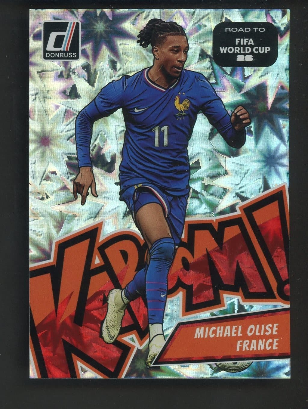 2025-26 Donruss World Cup Soccer KABOOM! #14 Michael Olise SSP CASE HIT