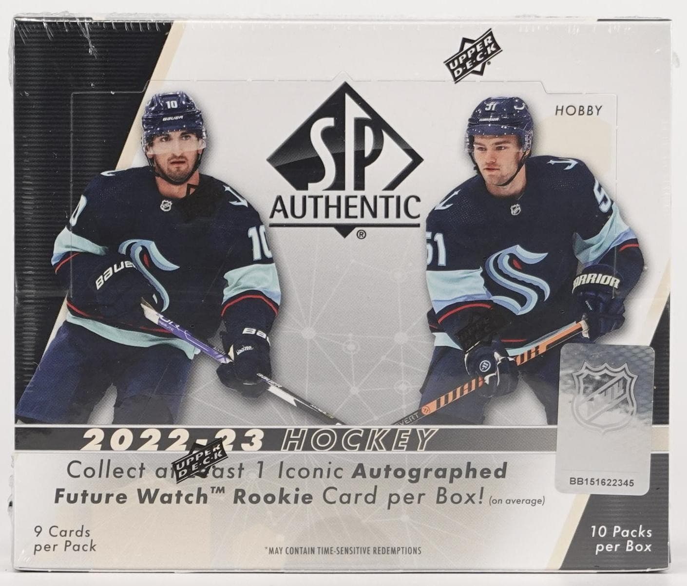 2022/23 Upper Deck Sp Authentic Hockey Hobby Box