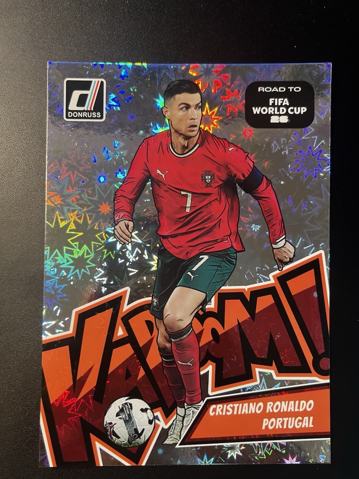 Panini Donruss Road to FIFA World Cup 2025-26 Kaboom! *Jumbo* Insert Ronaldo #2