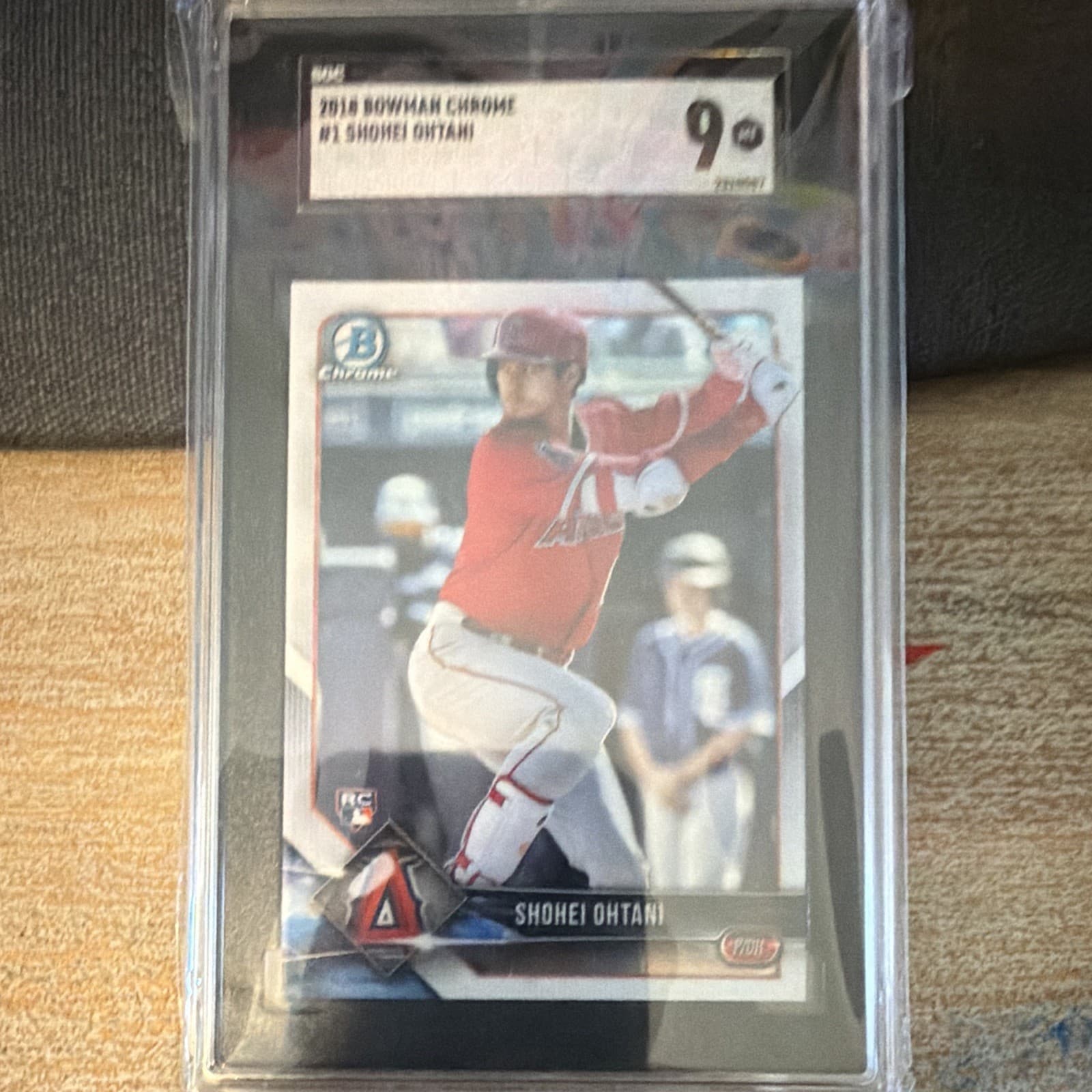 2018 Bowman Chrome Shohei Ohtani Rookie RC #1 Angels SGC 9 🔥🔥🔥🔥