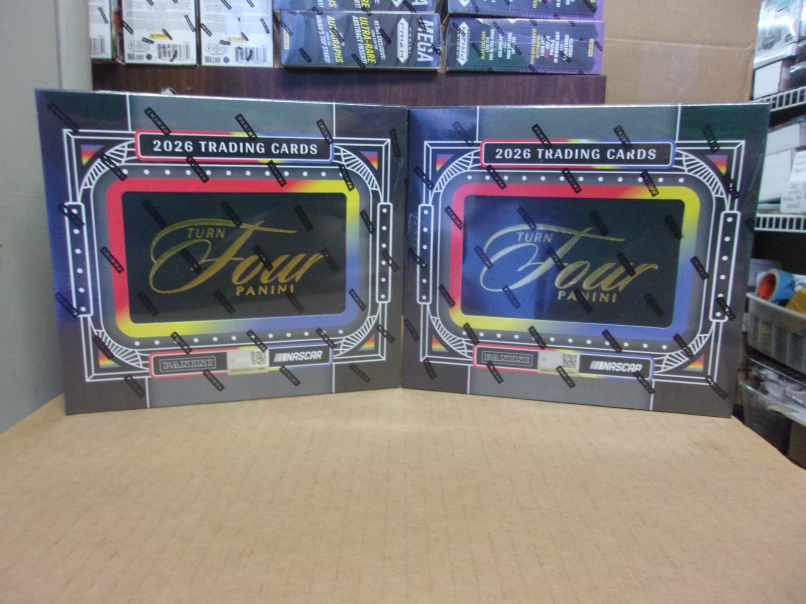 (2) 2026 Panini Turn Four  Nascar Hobby Box Lot