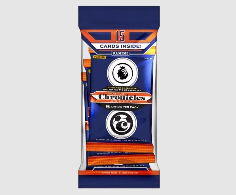 2021/22 Panini Chronicles Soccer Multi Cello Pack (Lot of 12 = 1 Box)