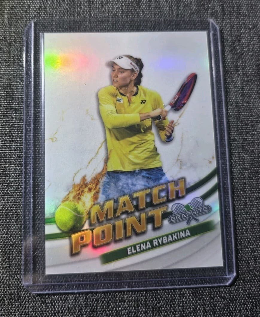 2024 Topps Graphite Tennis Elena Rybakina Match Point 1:2525 Packs eBay 1/1