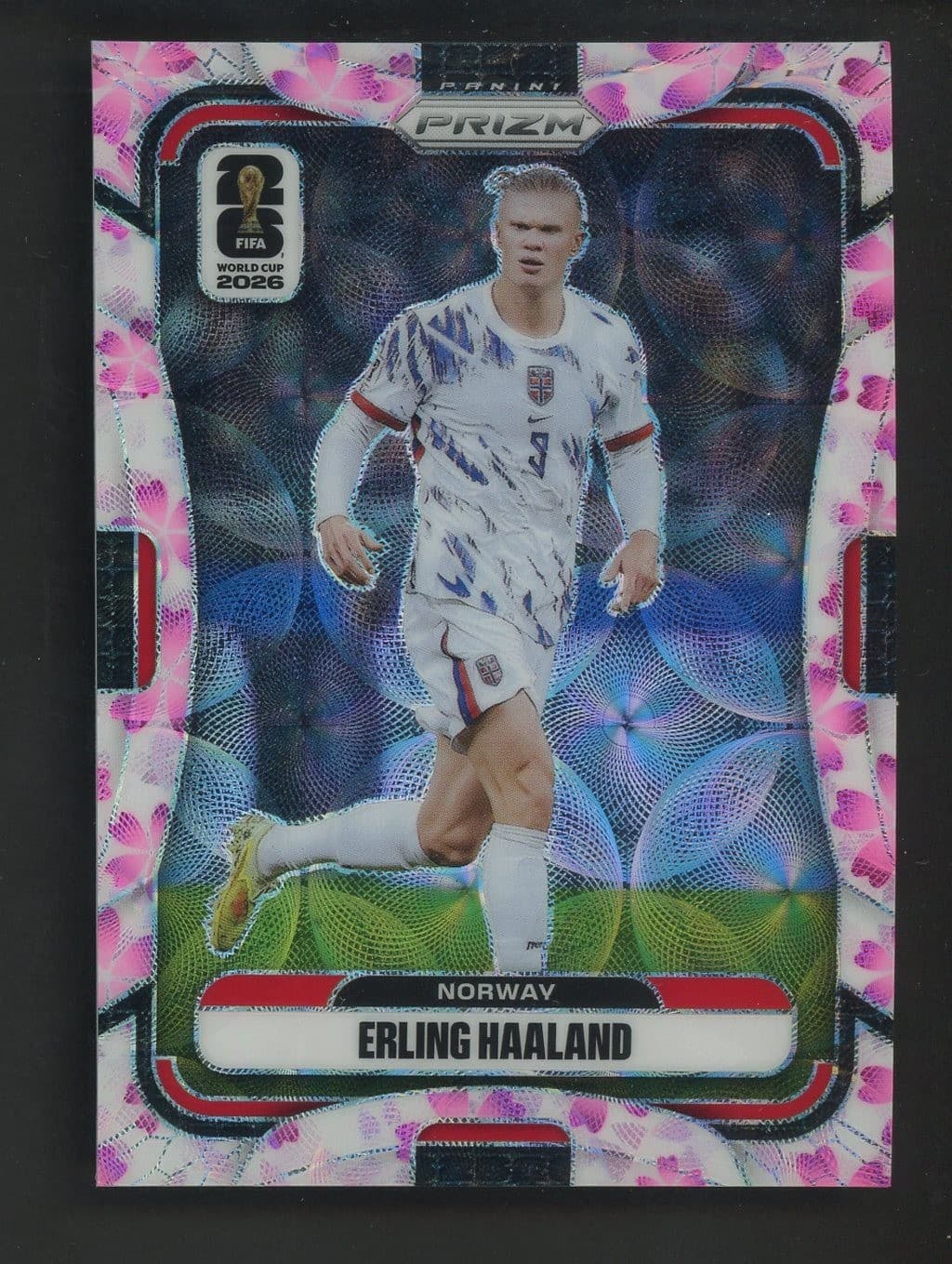 2026 Prizm FIFA World Cup Soccer Cherry Blossom Choice Erling Haaland /20