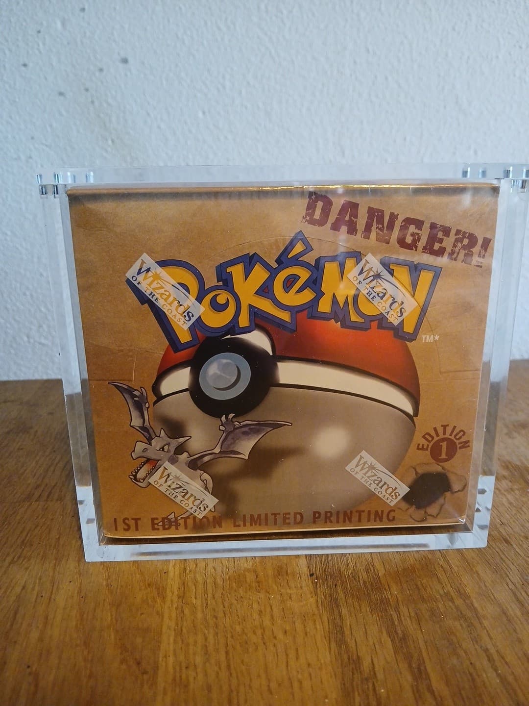 1999 Pokemon Fossil 1st Edition Booster Box Factory Sealed