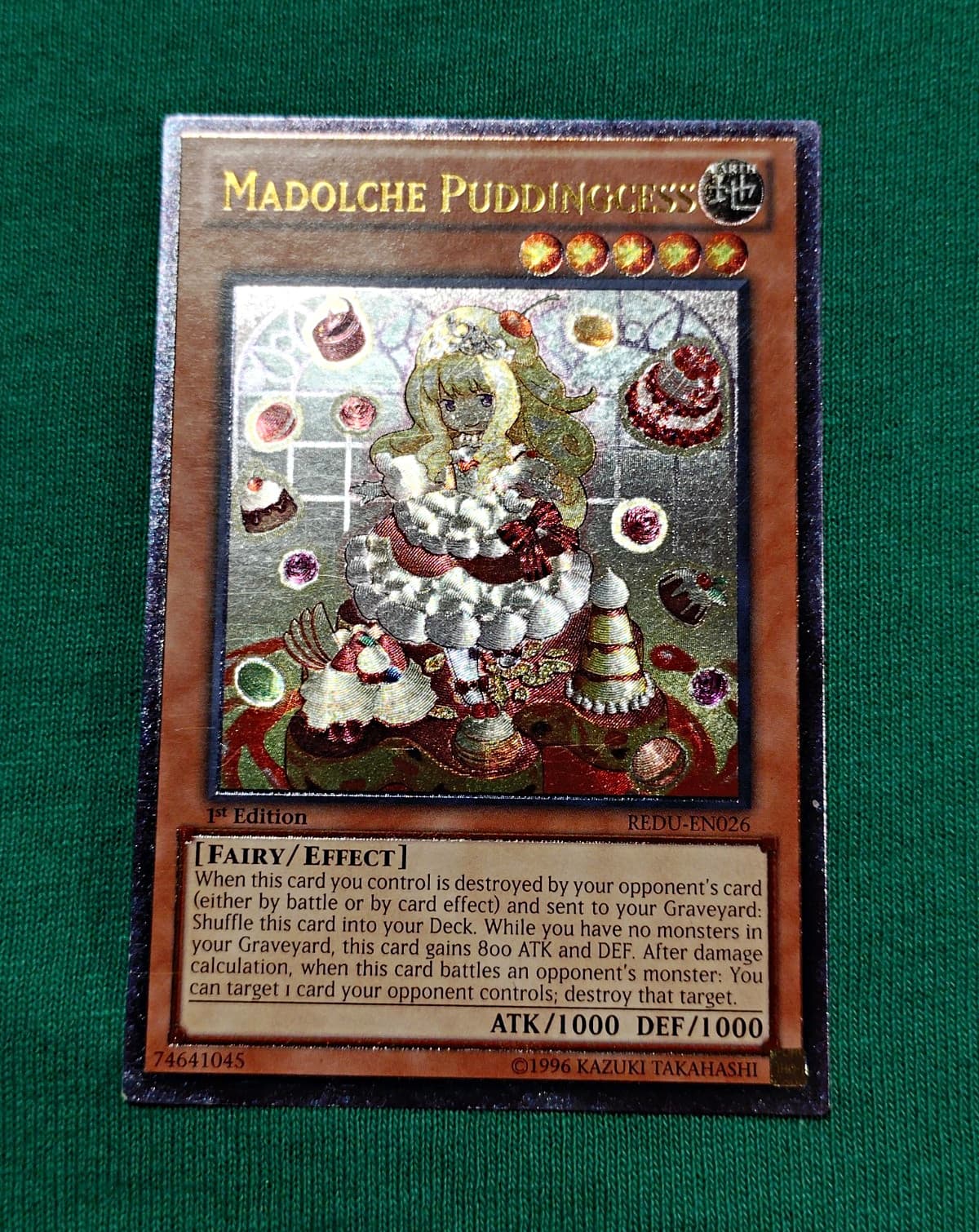 Yu-Gi-Oh! High-Rarity Madolche Core Lot: Puddingcess, Tiaramisu, Chocolat-a-la-M