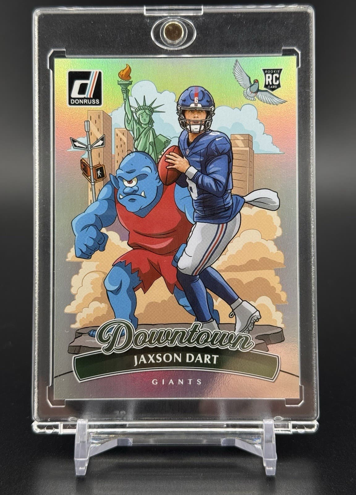 Panini 2025 Donruss Downtown Jaxson Dart #14 Rookie Card! 