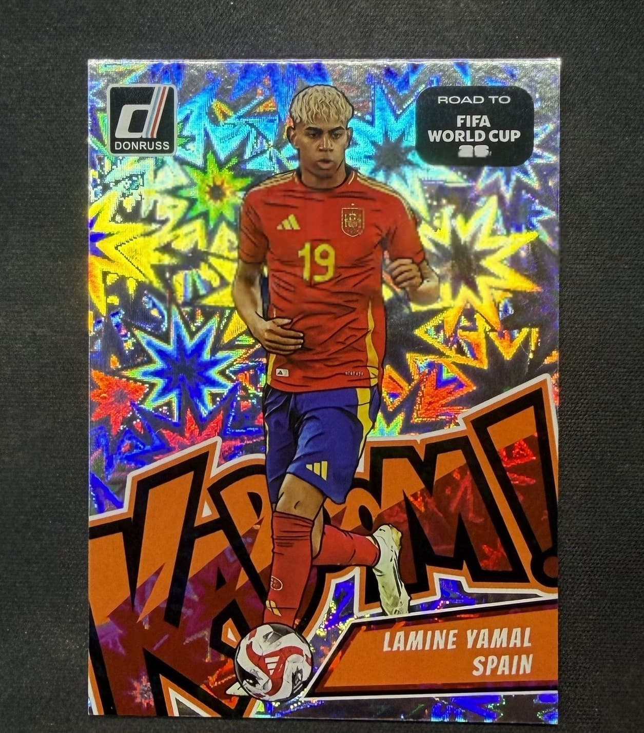 2025-26 Panini Donruss FIFA World CUP Lamine Yamal #12 Kaboom Case Hit SSP