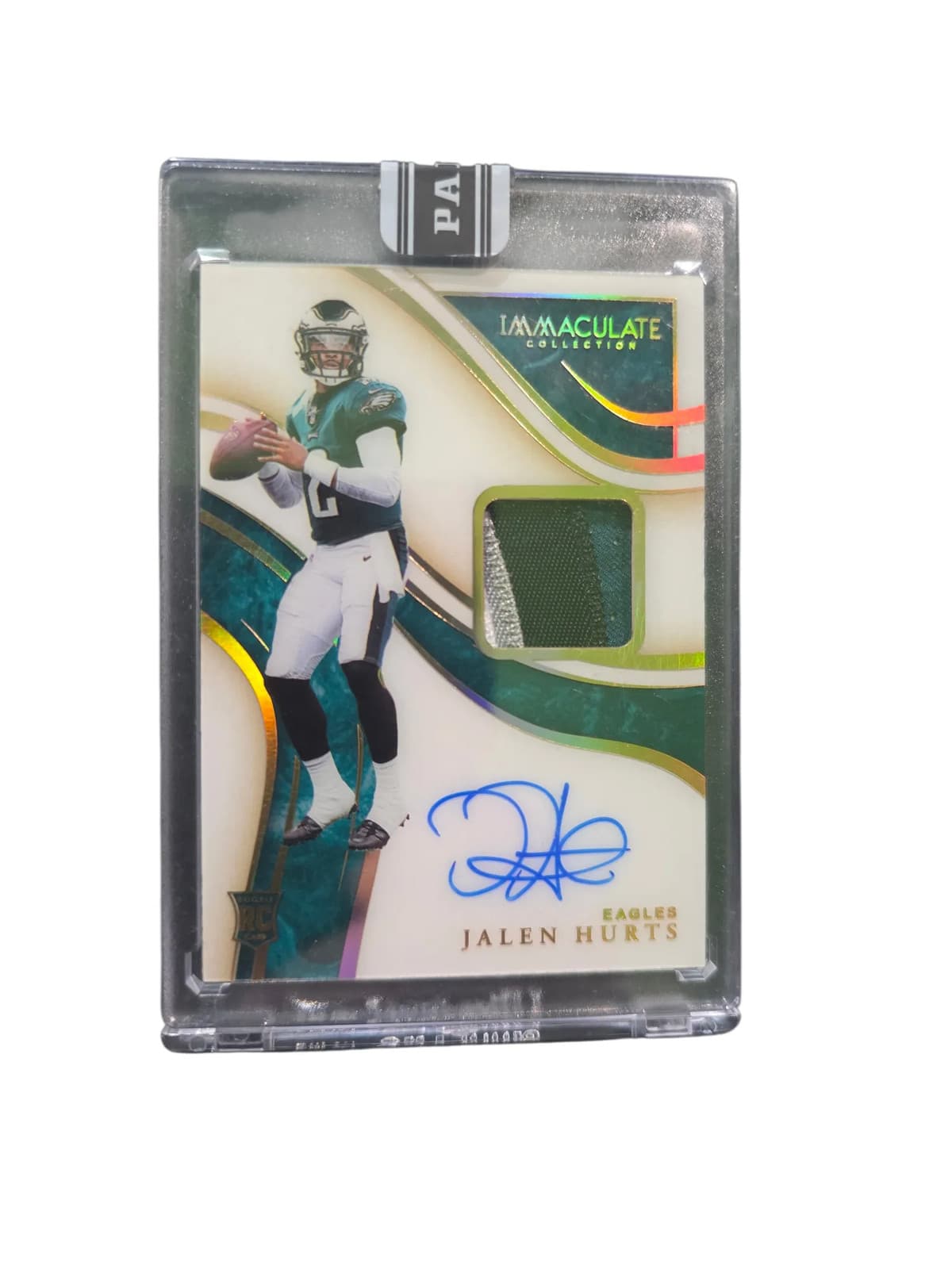 2023 Panini Immaculate Collection Jalen Hurts RC Patch