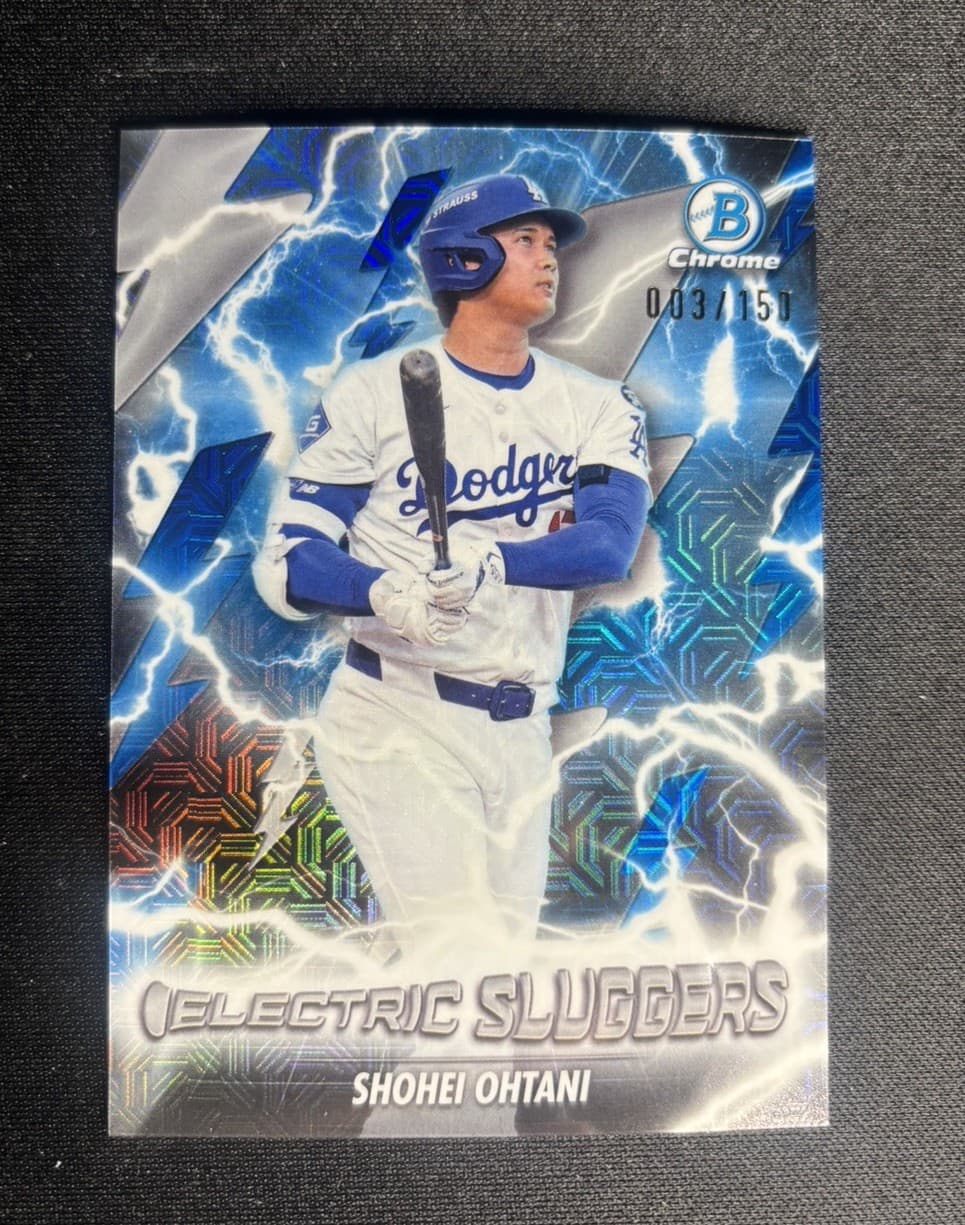 2026 Bowman Chrome Blue Mojo Shohei Ohtani Electric Sluggers  /150 COLOR MATCH