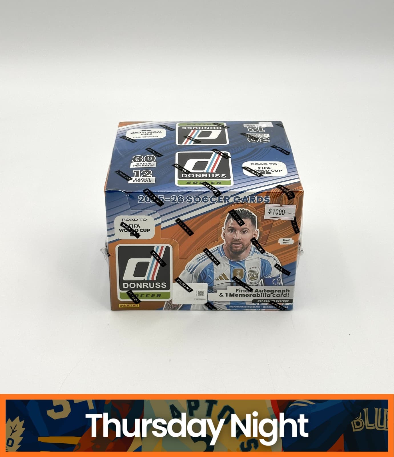 2025-26 Panini Donruss Road to Fifa World Cup Soccer Factory Sealed Hobby Box