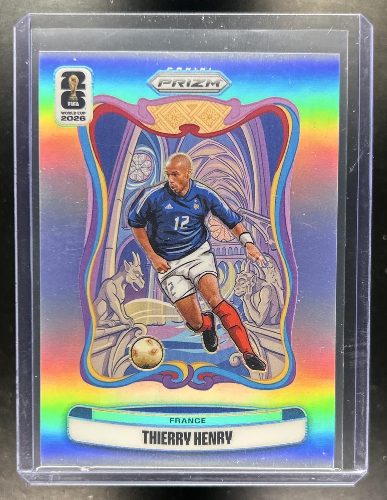 2026 Panini Prizm World Cup Thierry Henry National Landmarks SSP #31 France