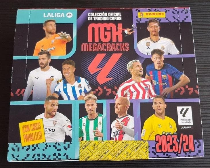 Panini LaLiga Megacracks 2023-24 - Box of 24 Packets Sealed Lamine Yamal 108bis