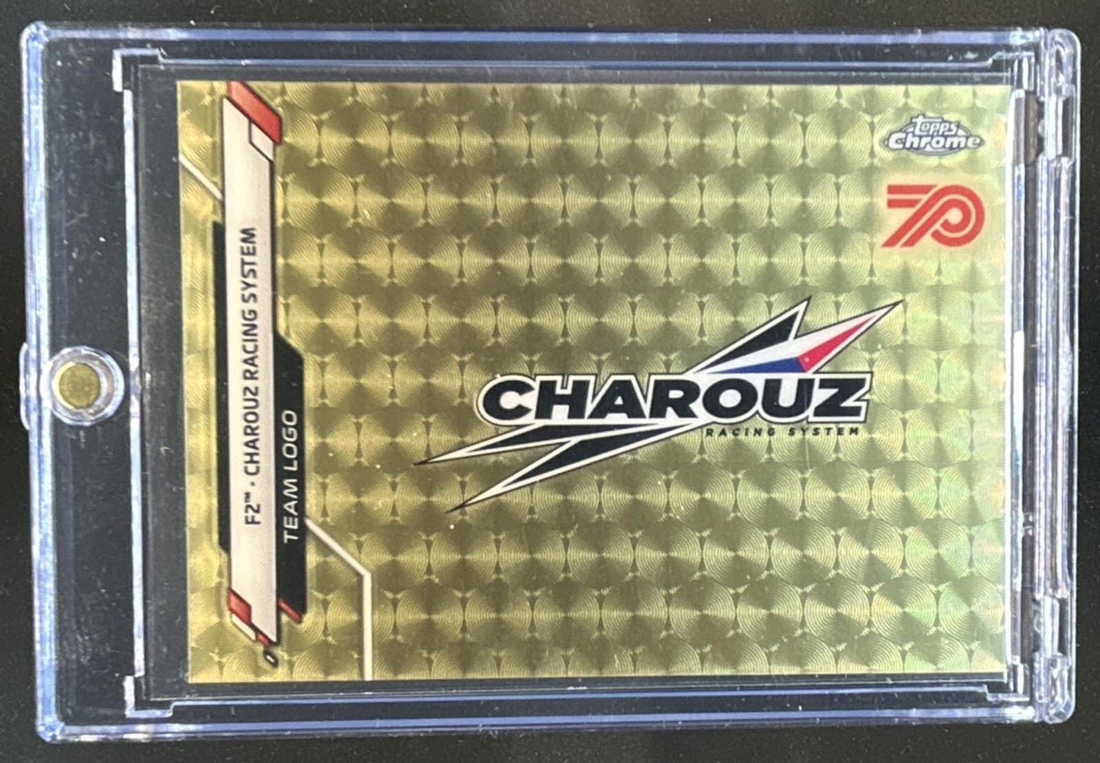 2020 Topps Chrome F1 Formula 1 F1 Formula 1 Team Charouz SuperFractor Card #1/1