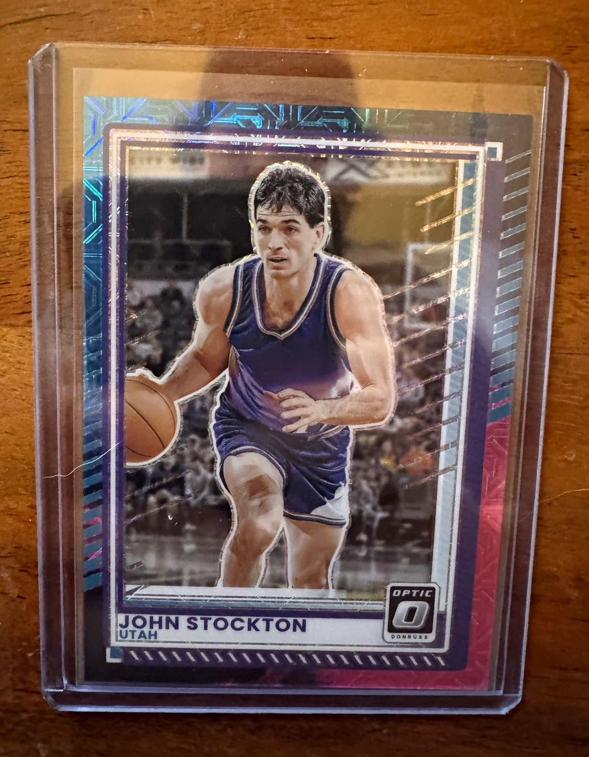 Panini Donruss Optic John Stockton 1 of 1 Nebula - Utah Jazz 1/1