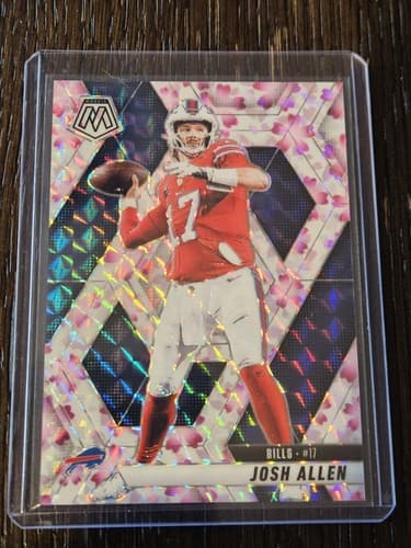 2025 💎/20💎Panini Mosaic Josh. Allen,  Cherry Blossom BILLS