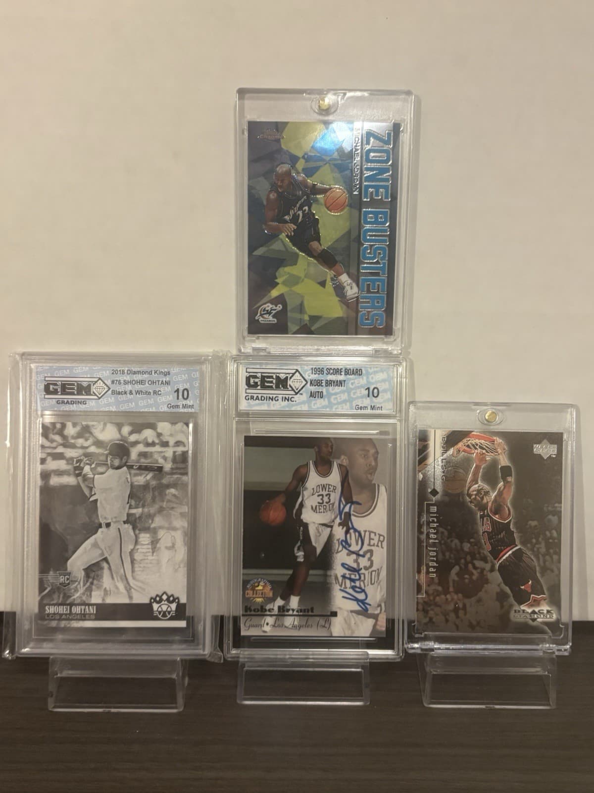 RARE GRADED 10 LOT SHOHEI OHTANI ROOKIE AUTO KOBE BRYANT RC MICHAEL JORDAN x2 $$