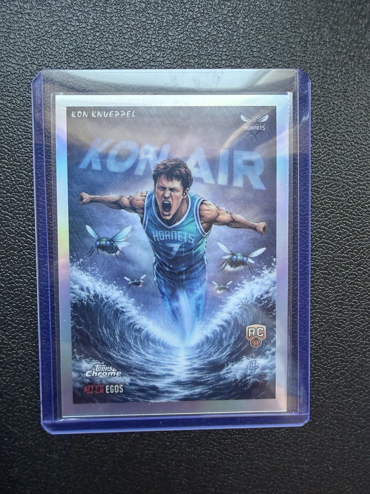 2026 Topps Chrome Alter Egos AE-5 Kon Knueppel Charlotte Hornets RC Insert