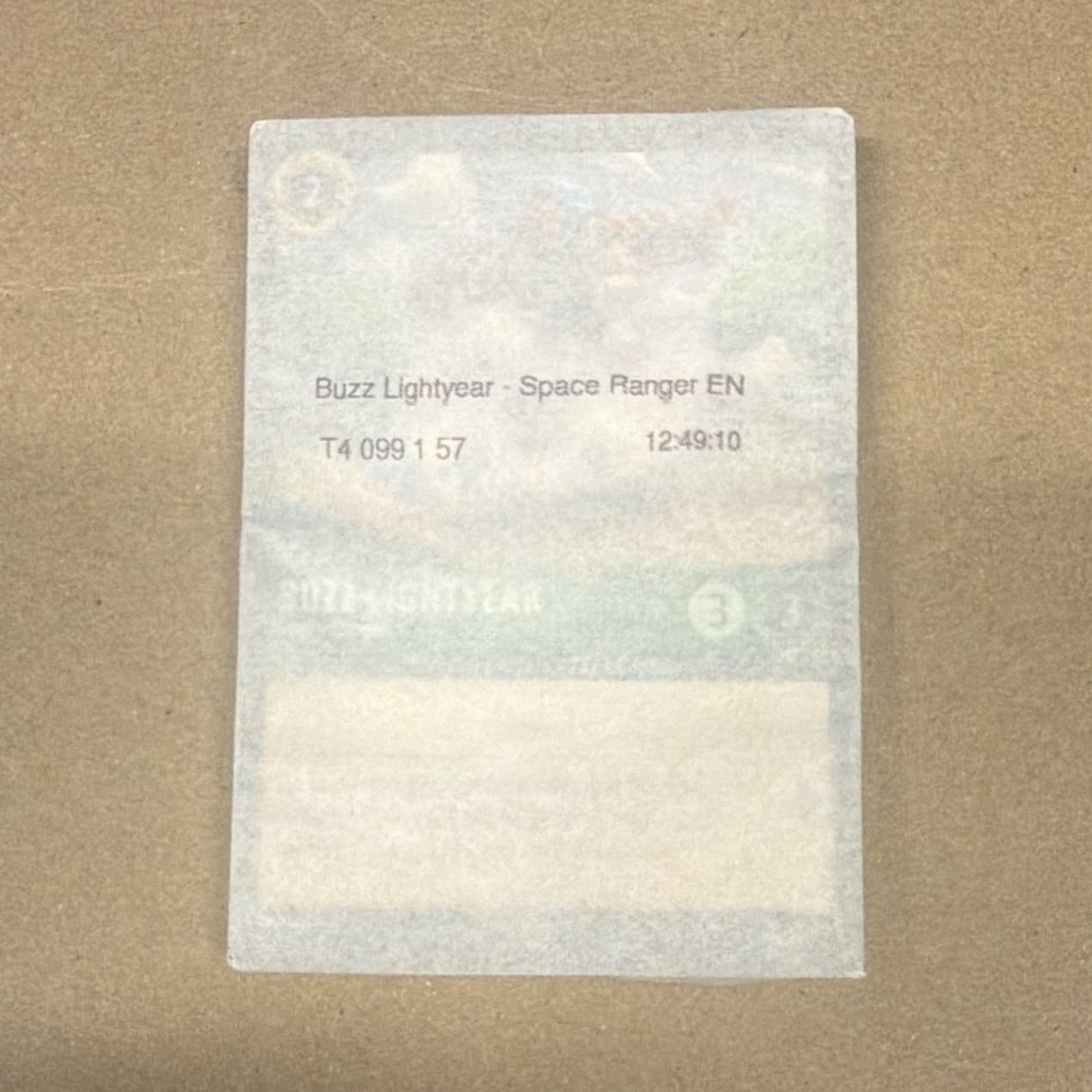 Buzz Lightyear - Space Ranger Foil 57/P3 Disney Lorcana AMC movie promos Pkg 20
