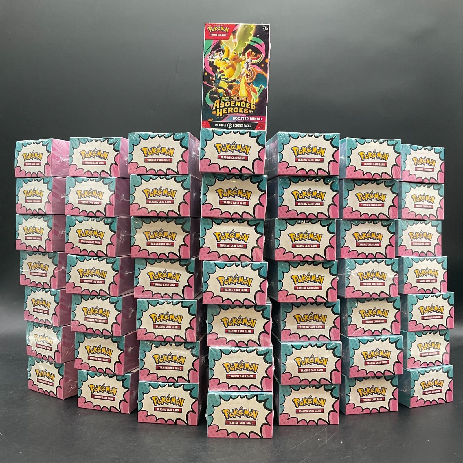 Lot of (50) Pokemon TCG Ascended Heros Booster Bundles SEALED ME02.5