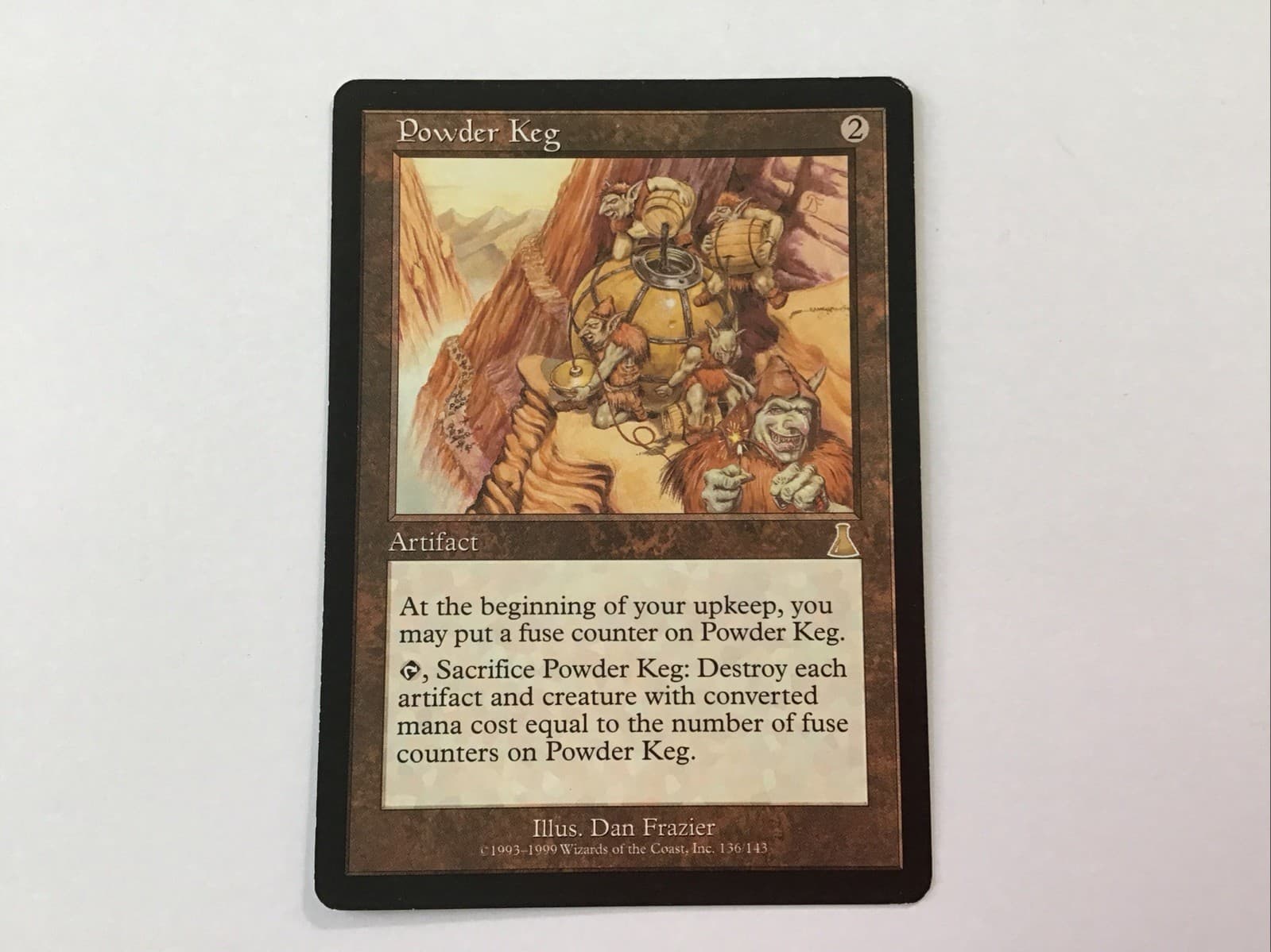 Power Keg, Urza’s Destiny, Mtg, Magic The Gathering